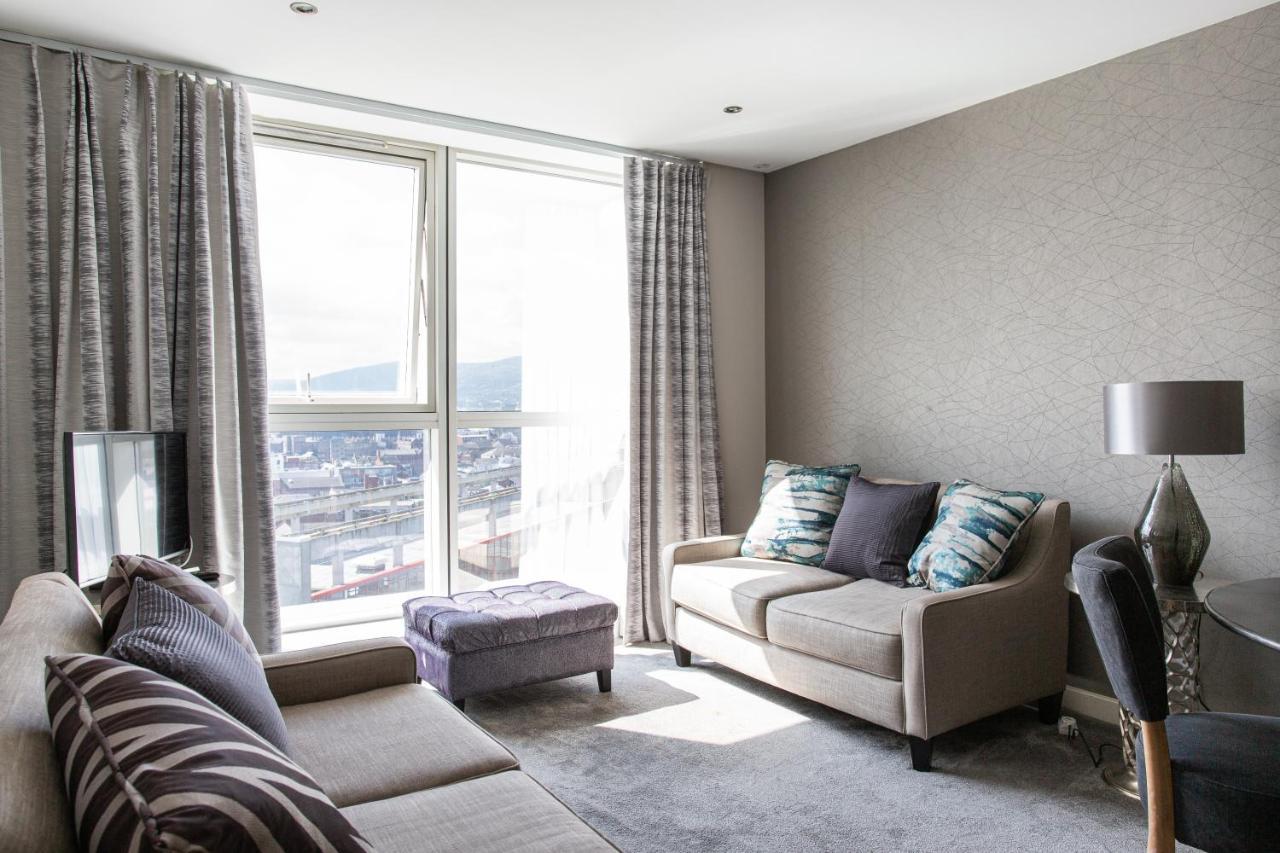 Luxury 5* Heart Of The City, Fabulous Views Belfast Bagian luar foto